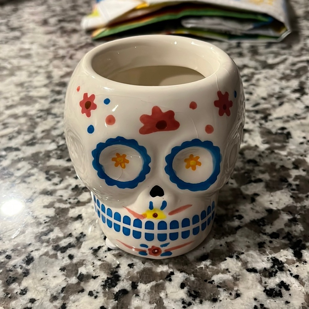 Trader Joe’s Sugar Skull Vase